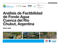 de Factibilidad del Fondo de Agua de la Cuenca del Río Chubut, Argentina.